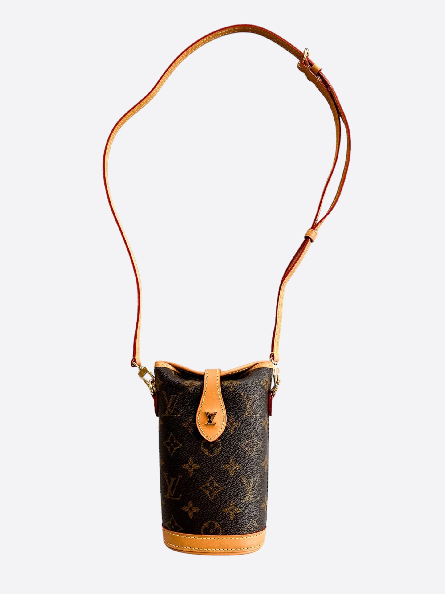 Louis Vuitton Brown Monogram Fold Me Pouch