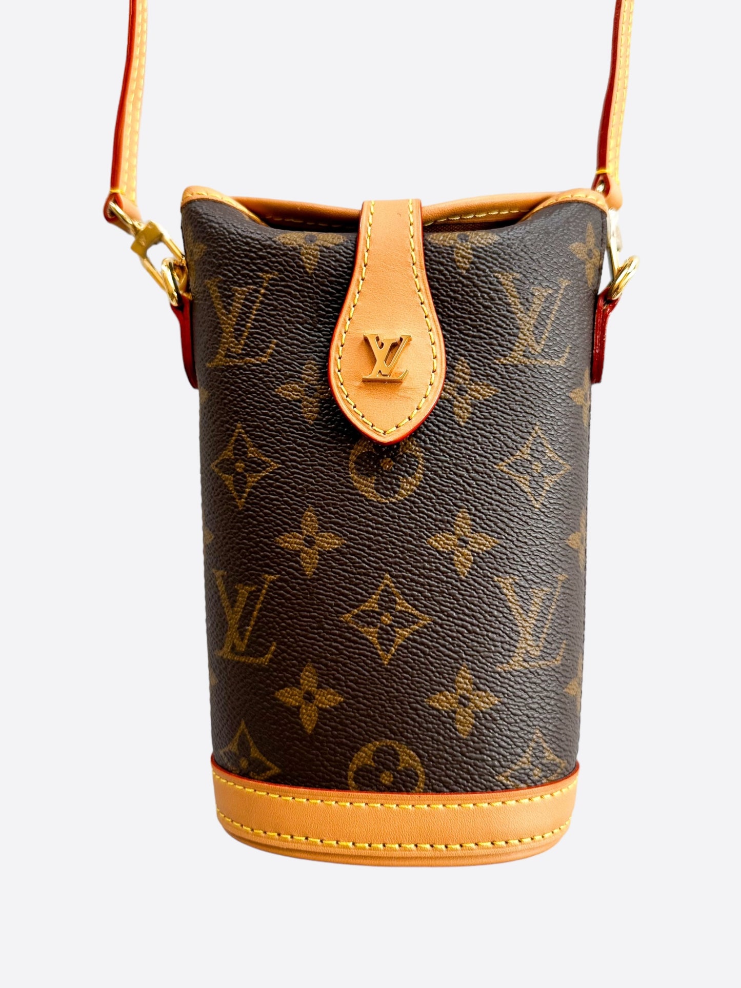 Louis Vuitton Brown Monogram Fold Me Pouch