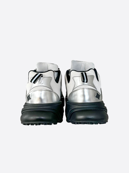 Louis Vuitton Silver & Black Tatic Sneaker