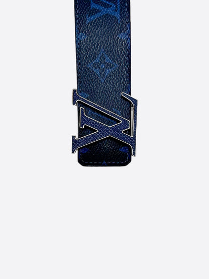 Louis Vuitton Blue Taigarama Monogram Belt