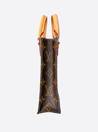 Louis Vuitton Brown Monogram Petit Sac Plat