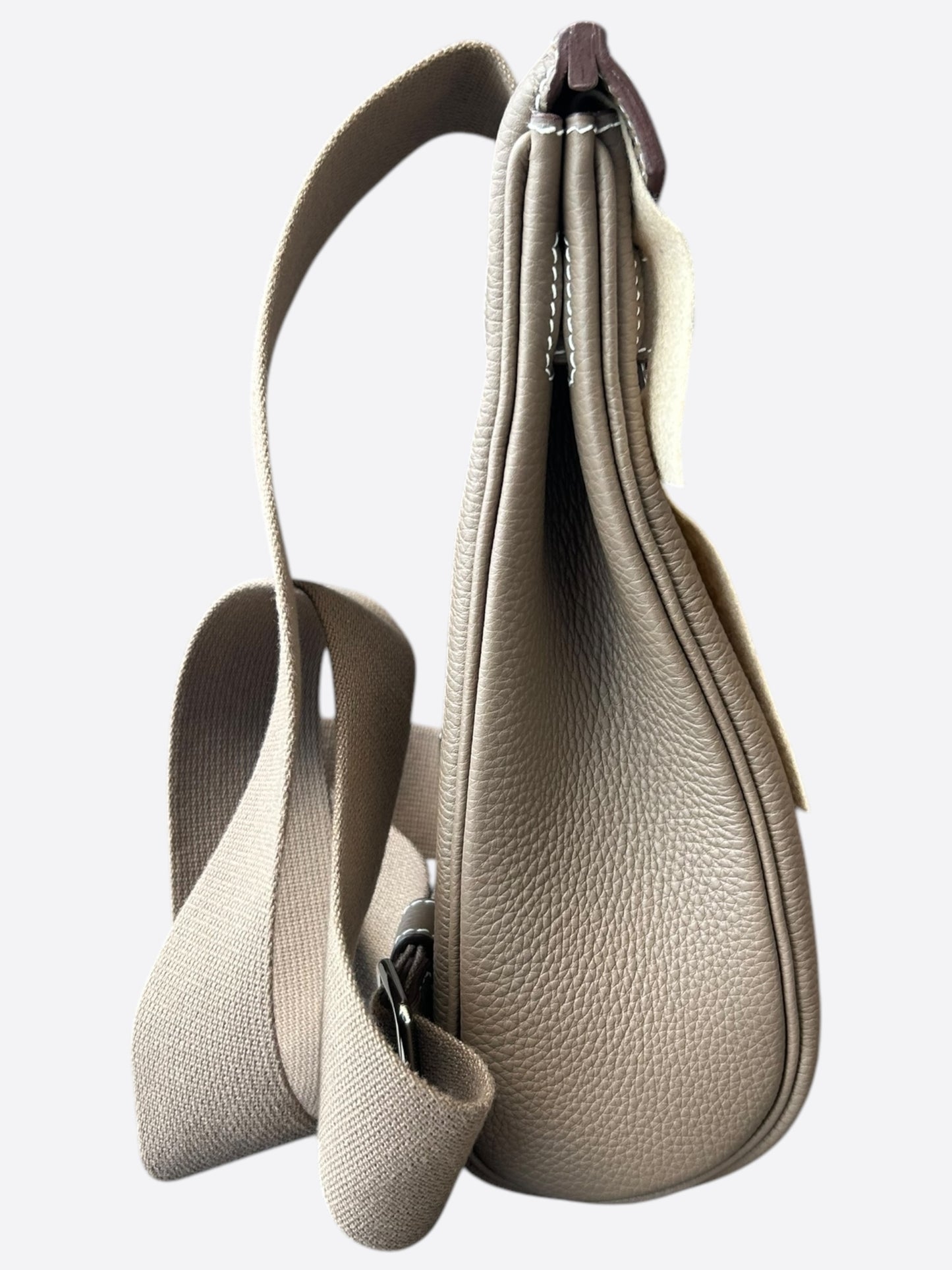 Hermes Etoupe HAC A Dos Crossbody Backpack