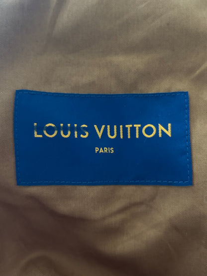 Louis Vuitton Brown & Orange Monogram Carpenter Hooded Jacket
