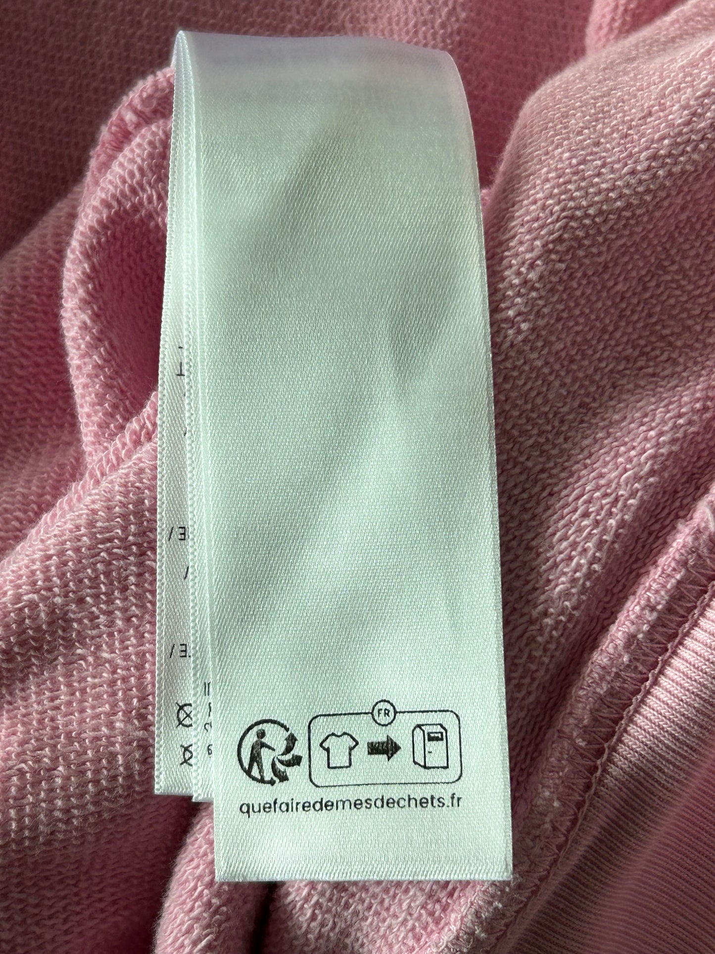 Balenciaga Pink & Black Logo Hoodie