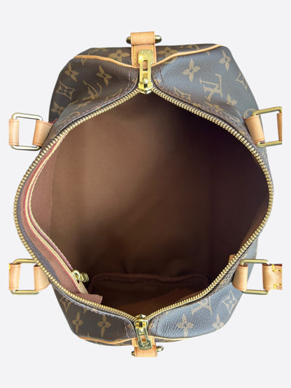 Louis Vuitton Brown Monogram Speedy 30