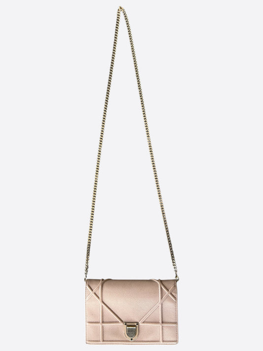 Dior Pink Leather Medium Bag