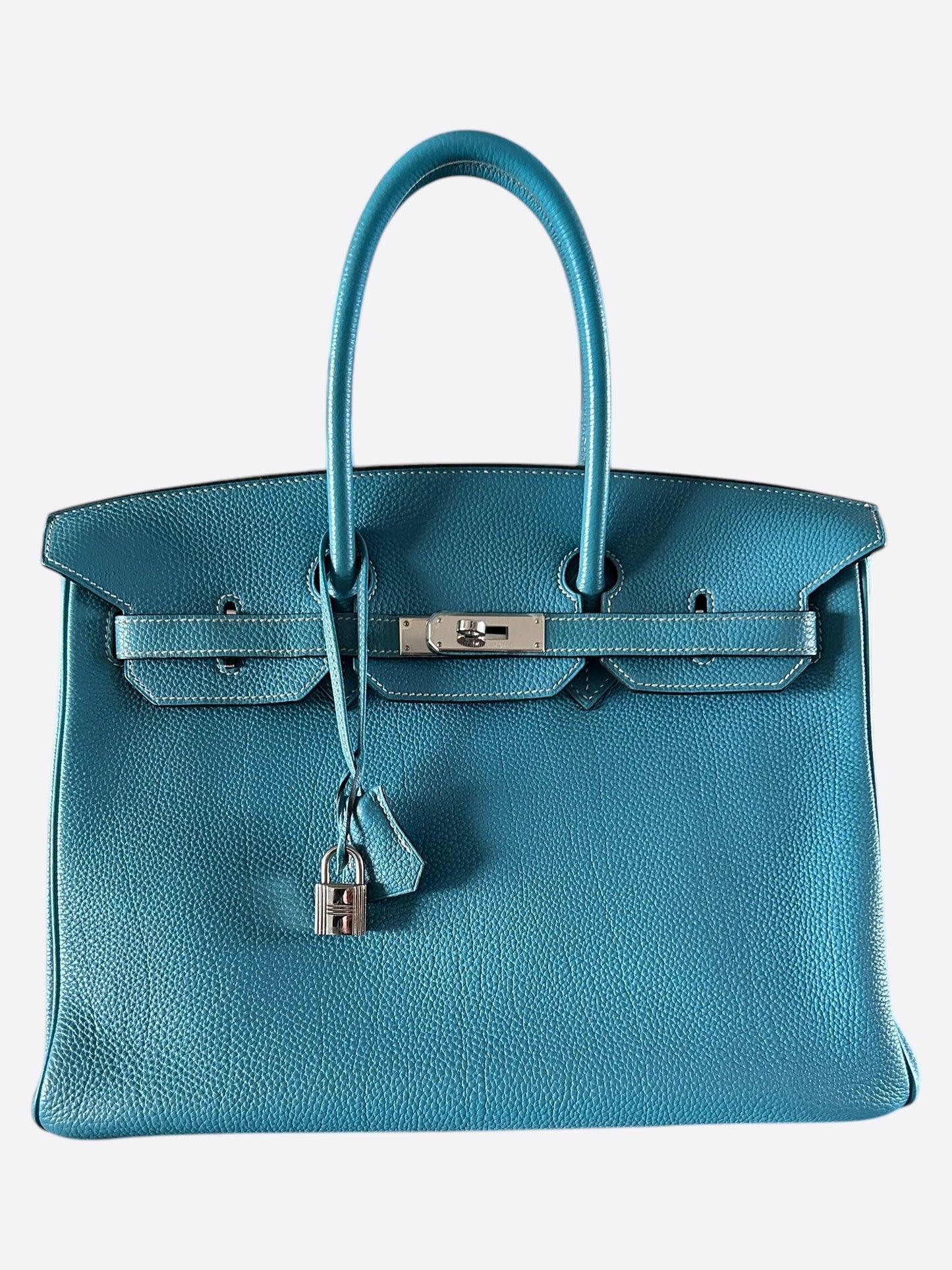 Hermes Blue Jean Togo Birkin 35