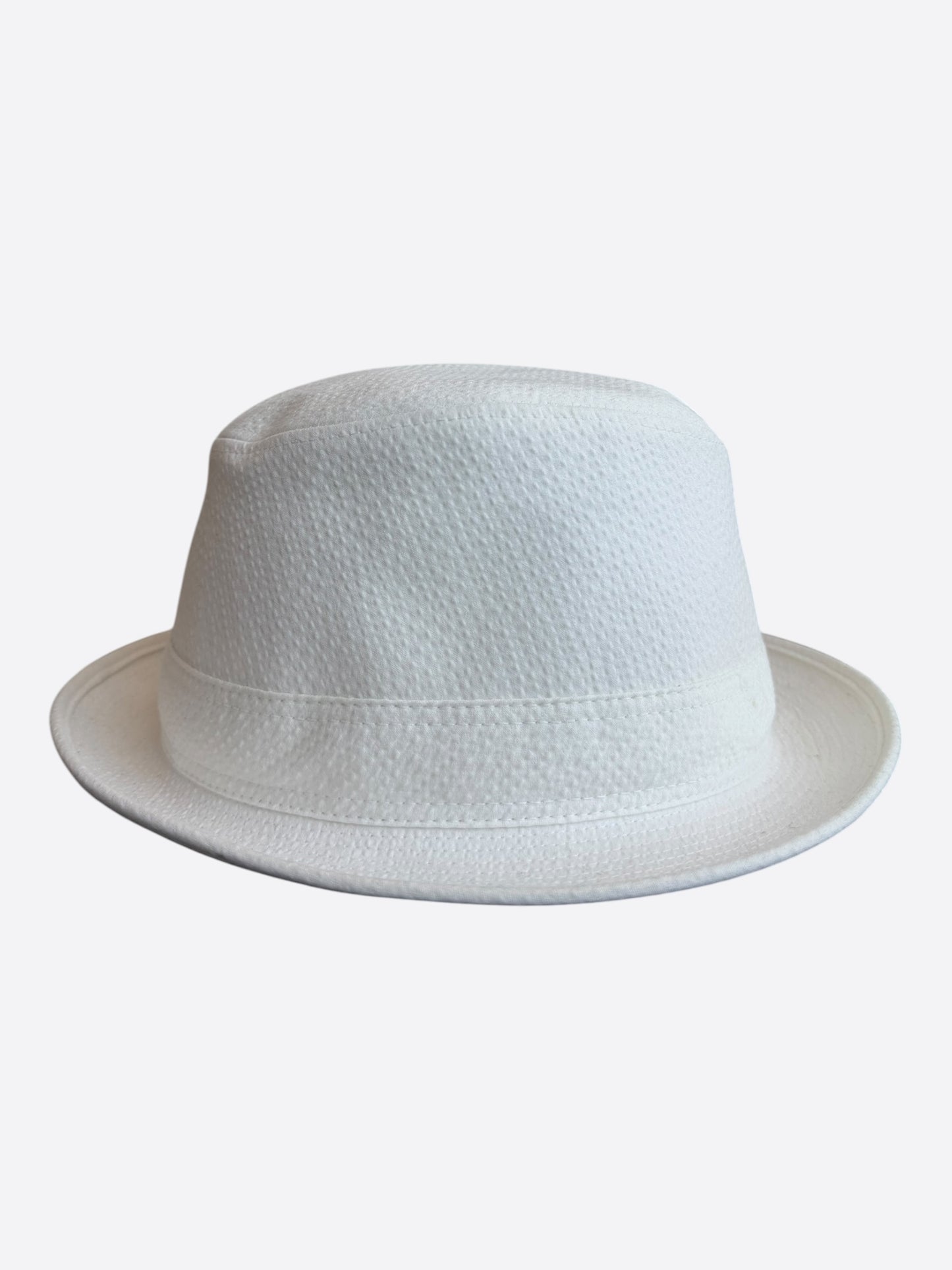 Hermes White Fedora