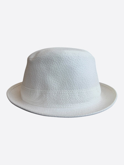 Hermes White Fedora