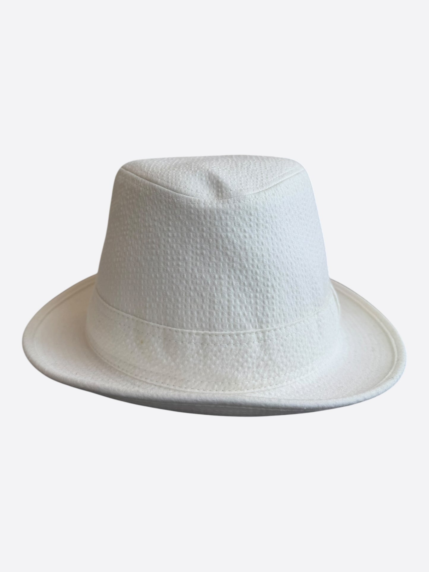 Hermes White Fedora
