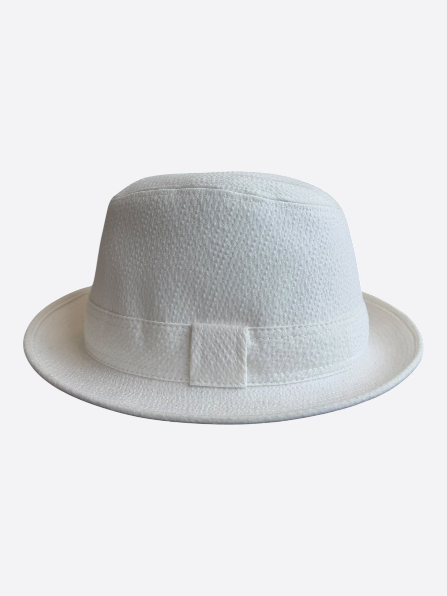 Hermes White Fedora