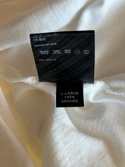 Amiri White & Black MA Core Logo T-Shirt