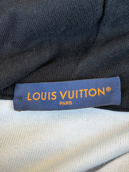 Louis Vuitton Black & White Monogram Gradient Hoodie