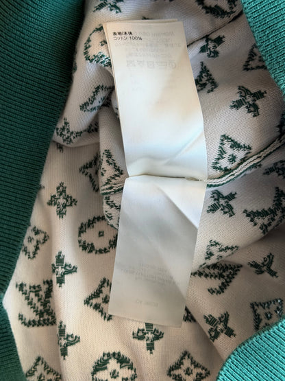Louis Vuitton Green & White Monogram Gradient Hoodie