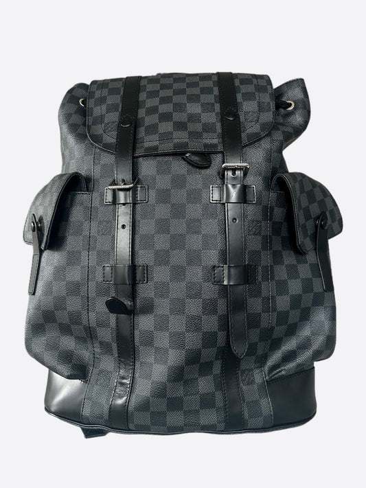 Louis Vuitton Damier Graphite Christopher Backpack