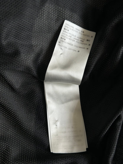 Louis Vuitton Black & White Logo Fleece Jacket