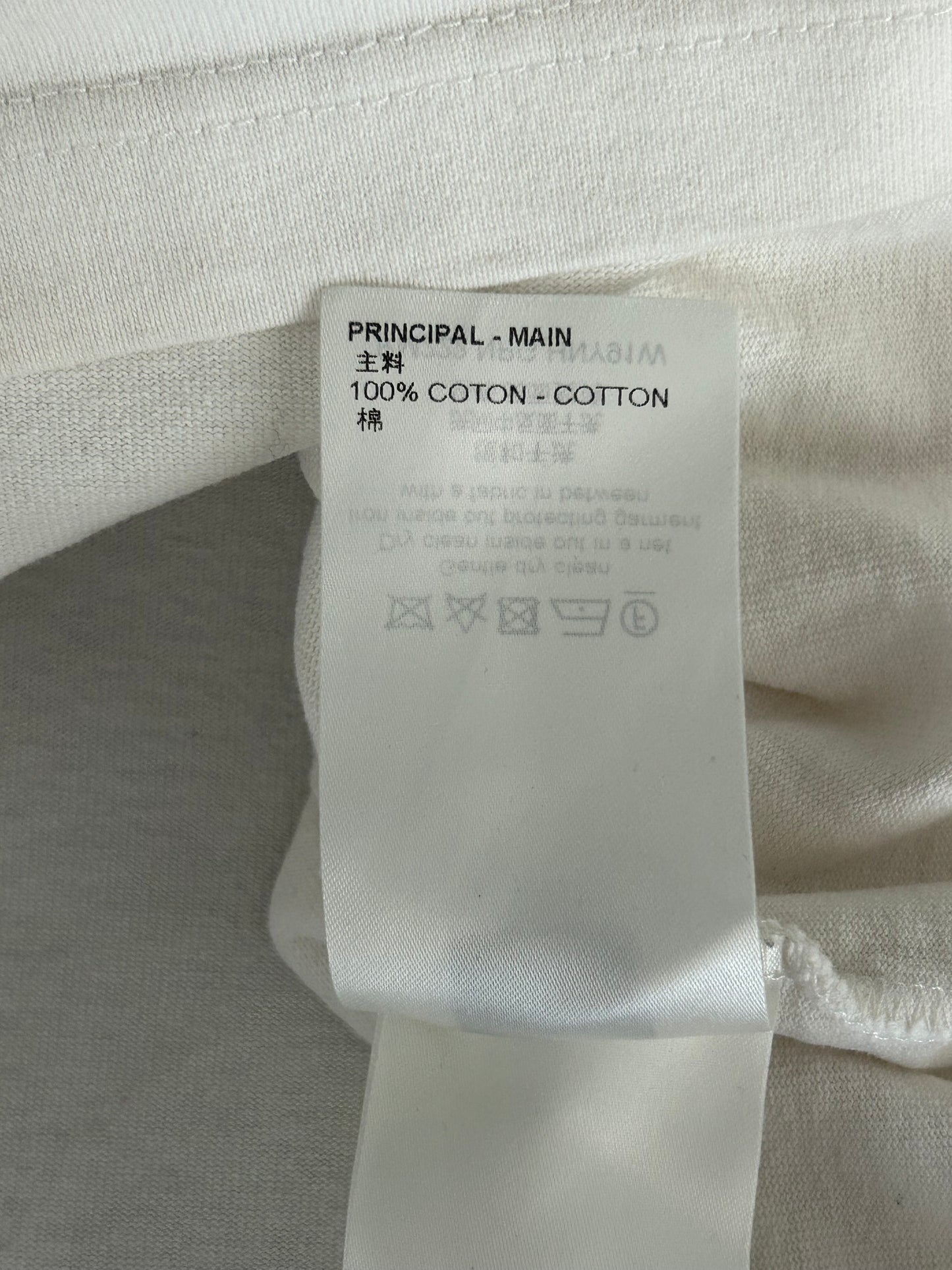 Louis Vuitton White Flower Tapestry T-Shirt