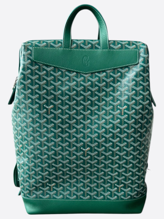 Goyard Green Cisalpin Backpack