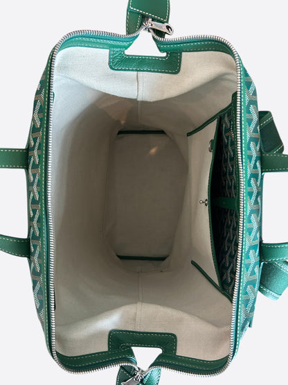 Goyard Green Cisalpin Backpack