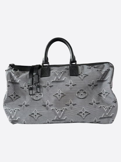 Louis Vuitton Grey & Multicolor 2054 Monogram Reversible Keepall 50