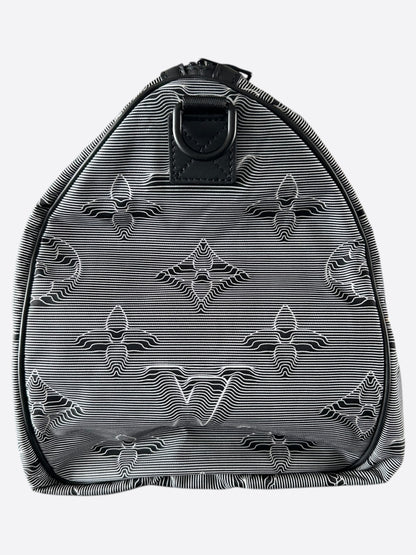 Louis Vuitton Grey & Multicolor 2054 Monogram Reversible Keepall 50
