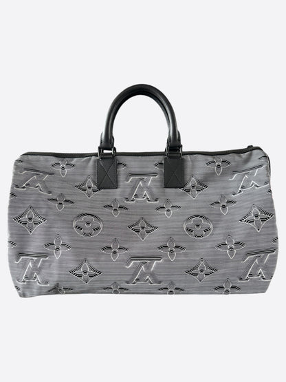 Louis Vuitton Grey & Multicolor 2054 Monogram Reversible Keepall 50