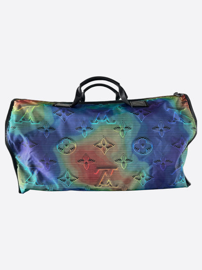 Louis Vuitton Grey & Multicolor 2054 Monogram Reversible Keepall 50