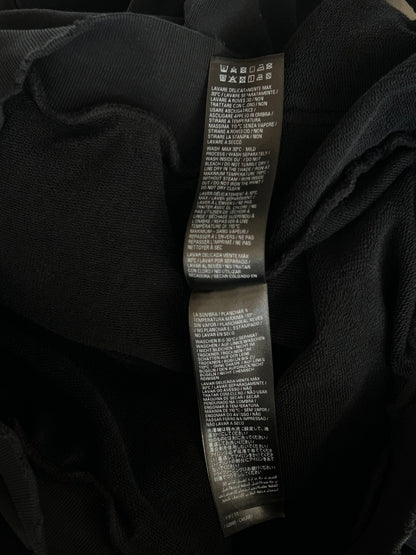 Balenciaga Black & White Campaign Logo Hoodie
