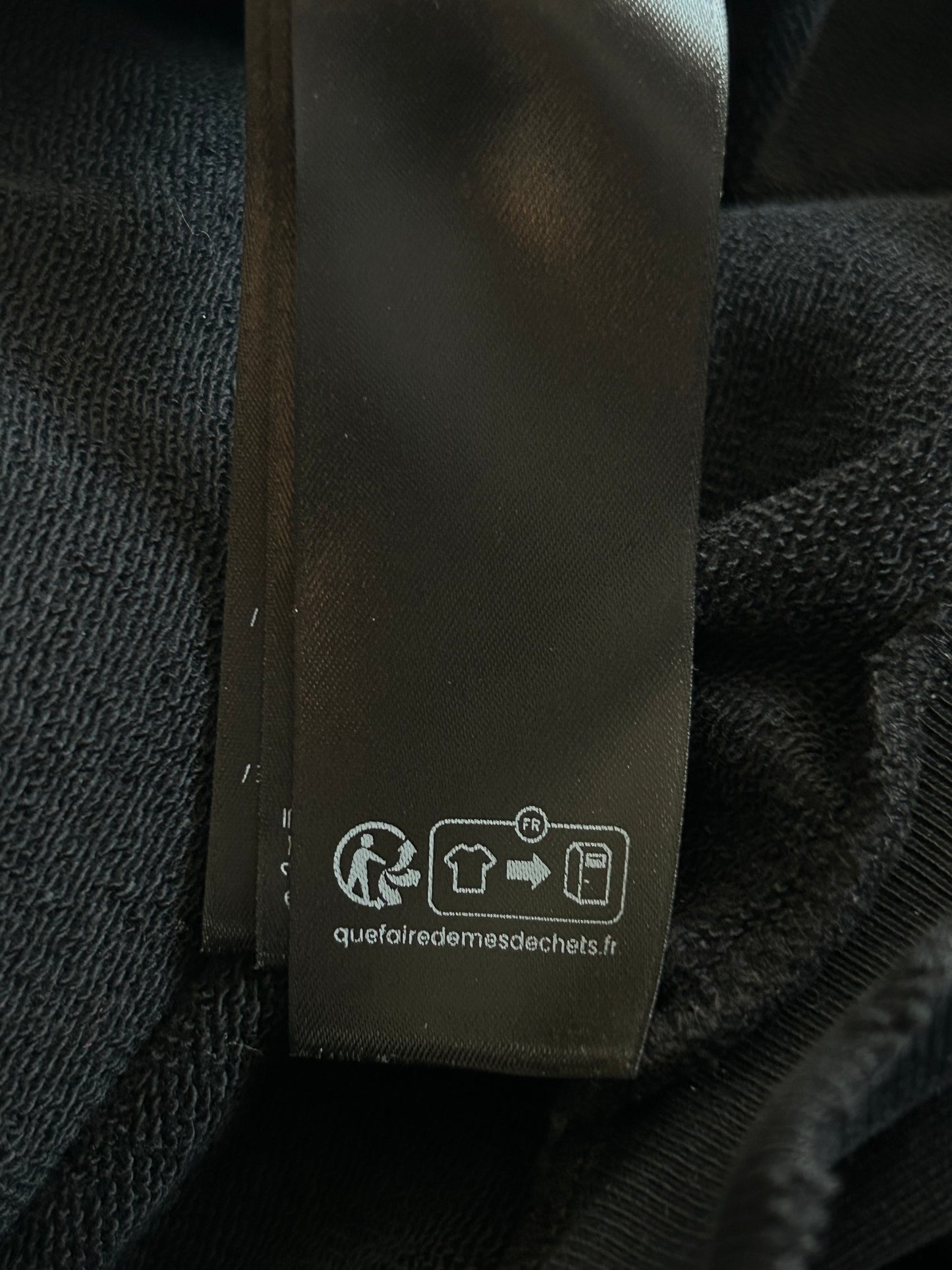Balenciaga Black & White Campaign Logo Hoodie