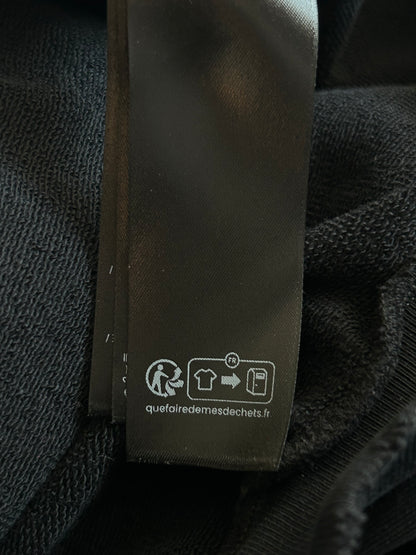 Balenciaga Black & White Campaign Logo Hoodie