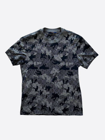 Louis Vuitton Grey Camouflage Monogram T-Shirt