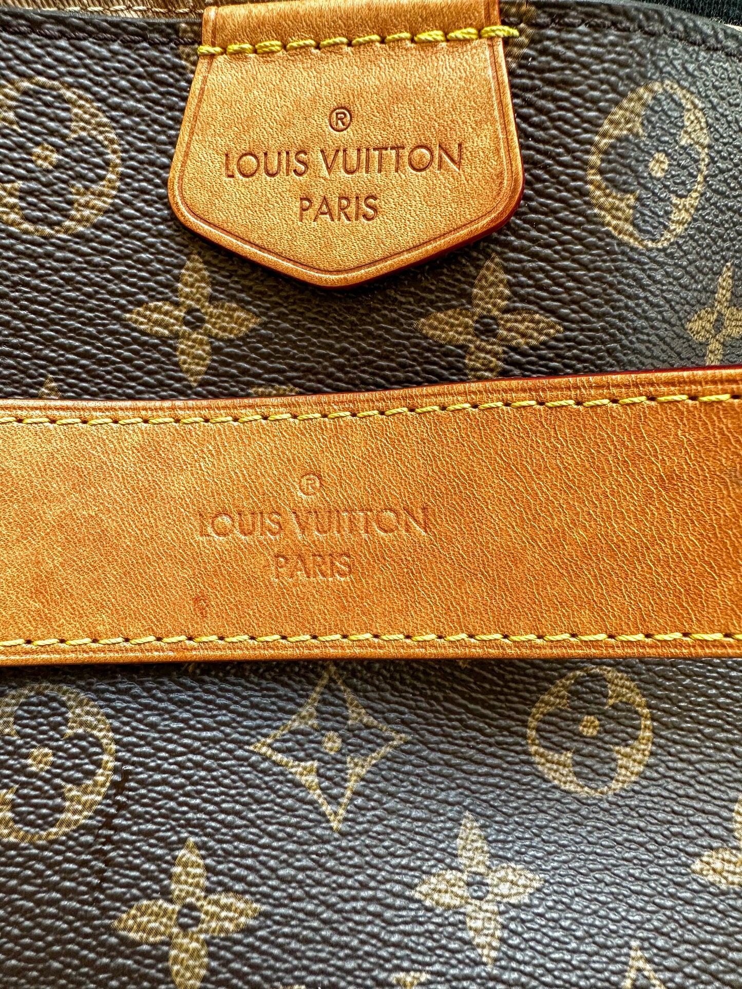Louis Vuitton Brown Monogram Graceful MM