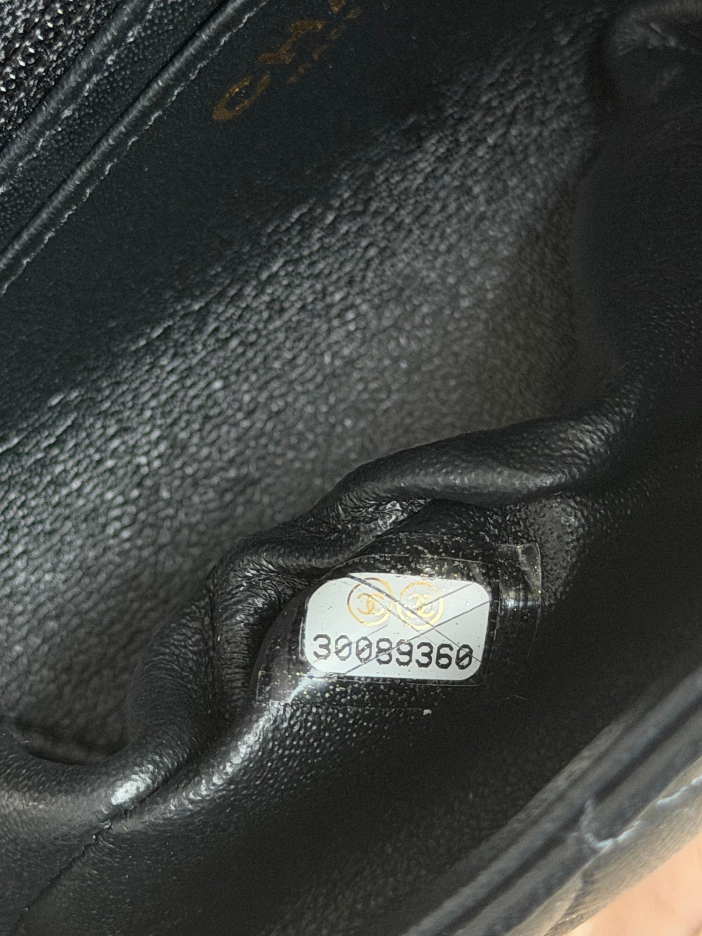 Chanel Black Lambskin Mini Rectangular Classic Flap Bag