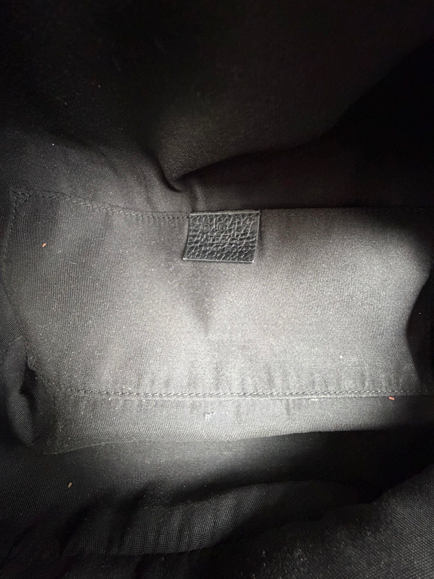 Gucci Black GG Monogram Sling Bag