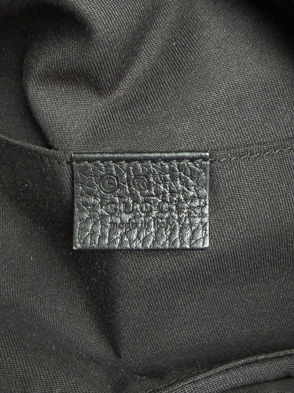 Gucci Black GG Monogram Sling Bag