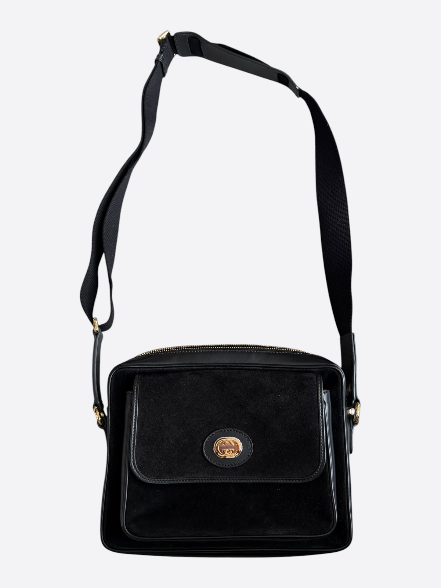 Gucci Black Morpheus Crossbody Bag