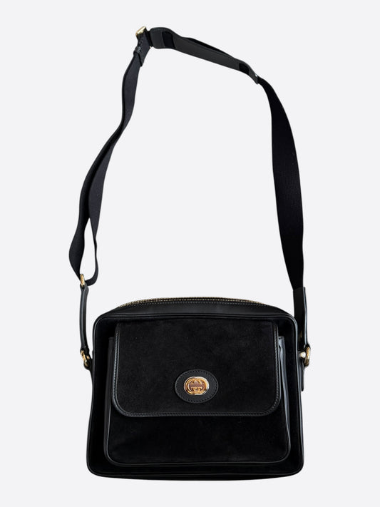 Gucci Black Morpheus Crossbody Bag