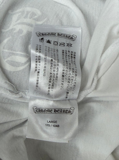 Chrome Hearts White Multicolor Cross T-Shirt