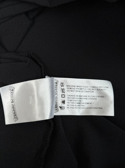 Chrome Hearts Black & White Scroll Logo T-Shirt
