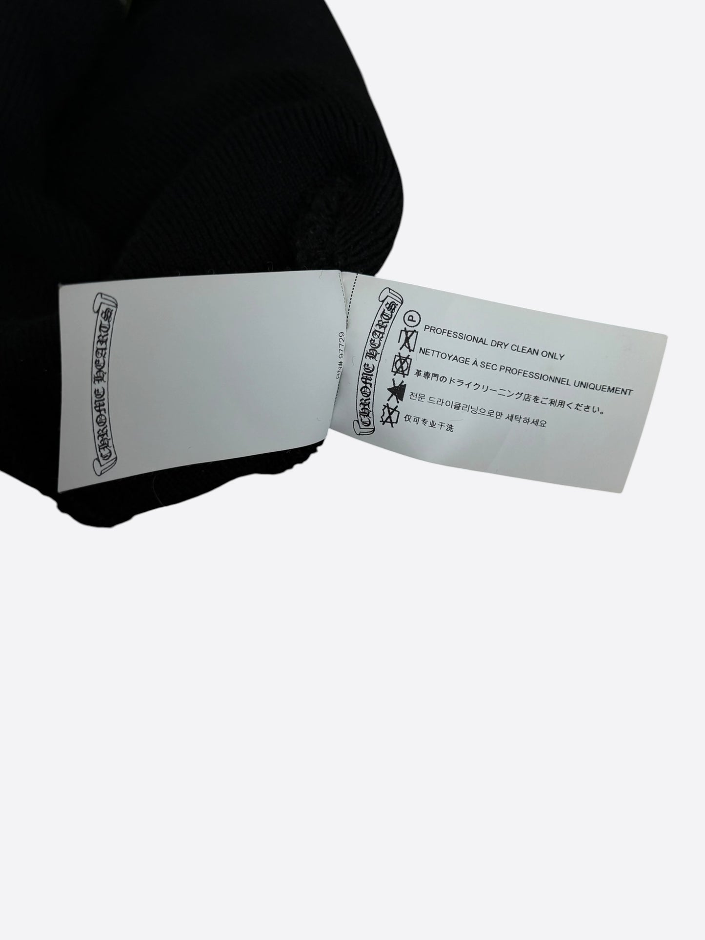 Chrome Hearts Matty Boy Black Sex Records Beanie