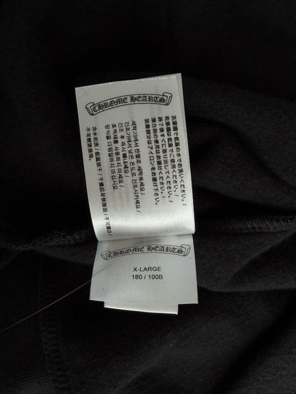 Chrome Hearts Black & Olive Script Zip Up Hoodie