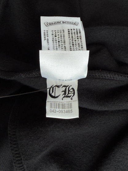 Chrome Hearts Black & Olive Script Zip Up Hoodie