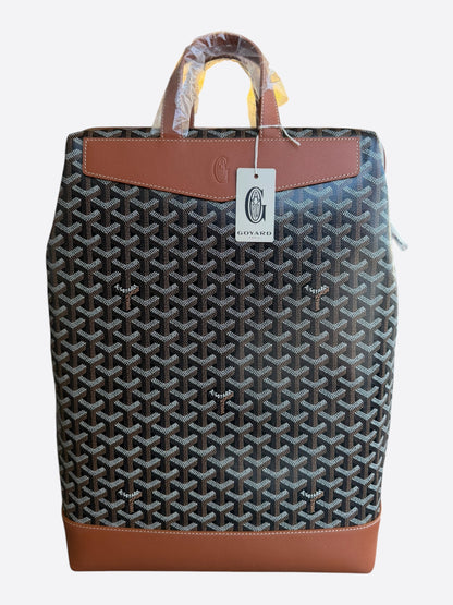Goyard Black & Brown Cisalpin Backpack