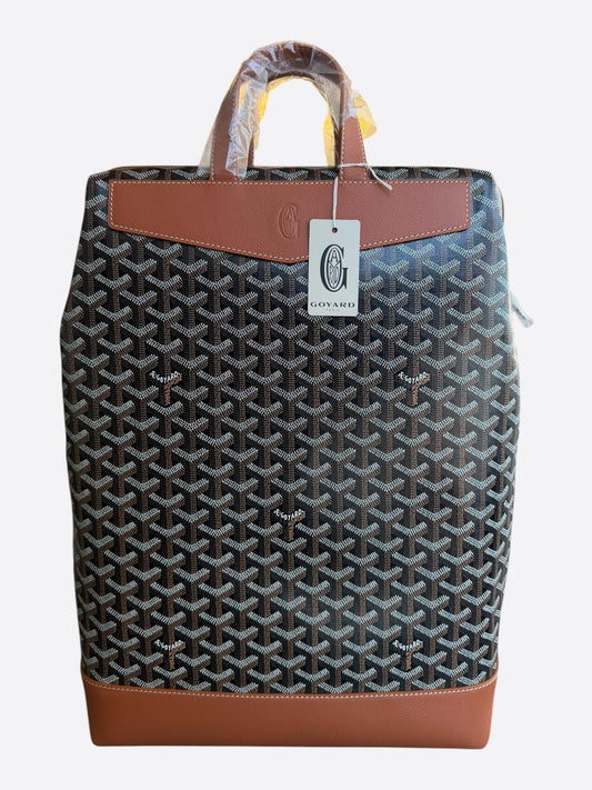 Goyard Black & Brown Cisalpin Backpack