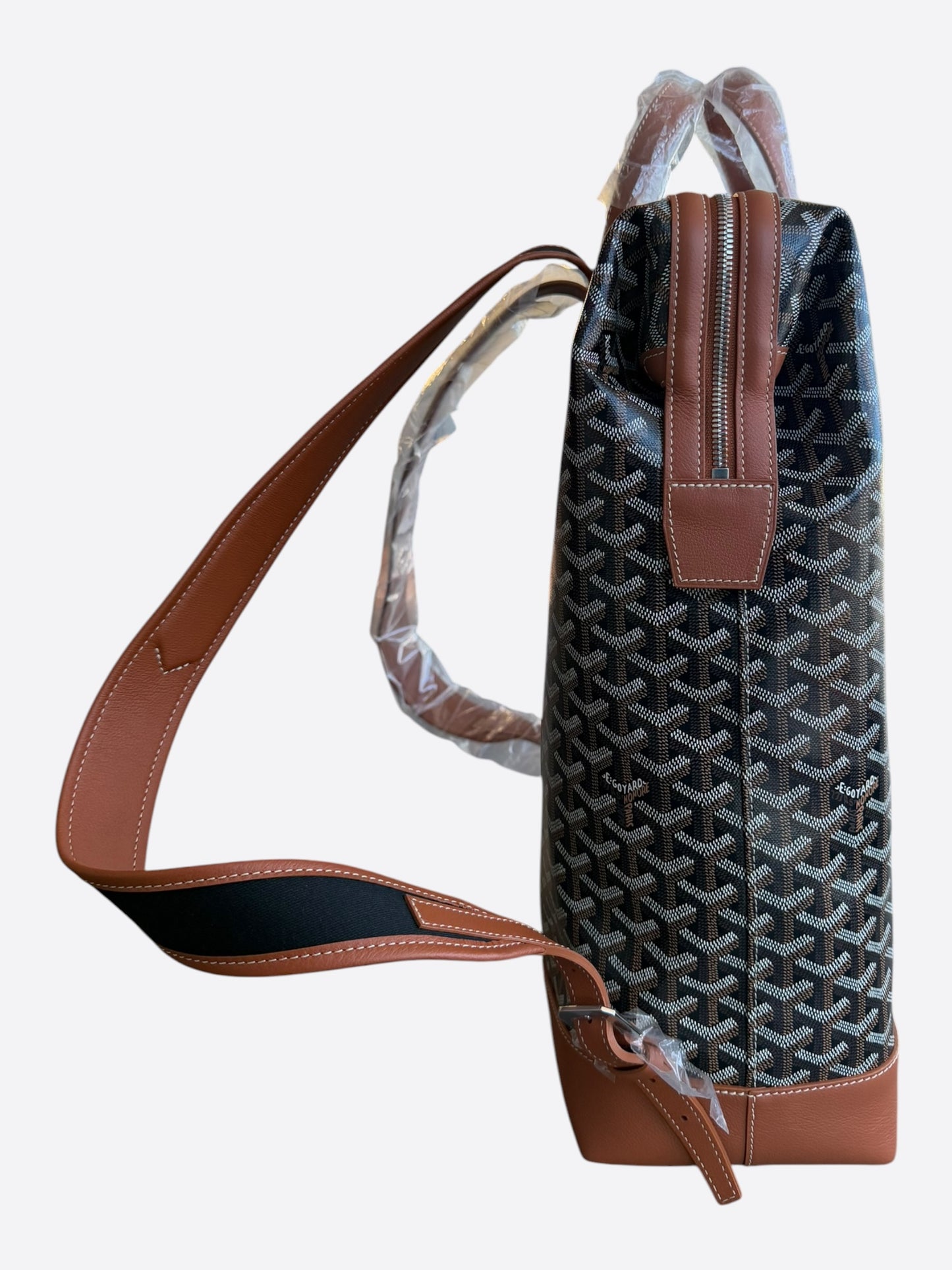 Goyard Black & Brown Cisalpin Backpack