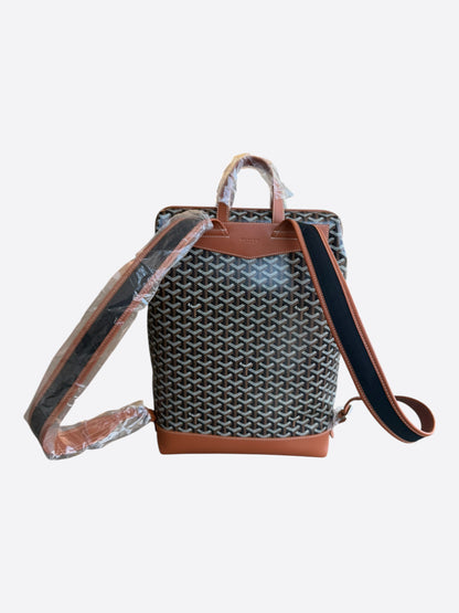 Goyard Black & Brown Cisalpin Backpack