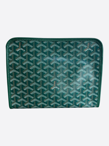 Goyard Green Jouvence MM Toiletry Bag