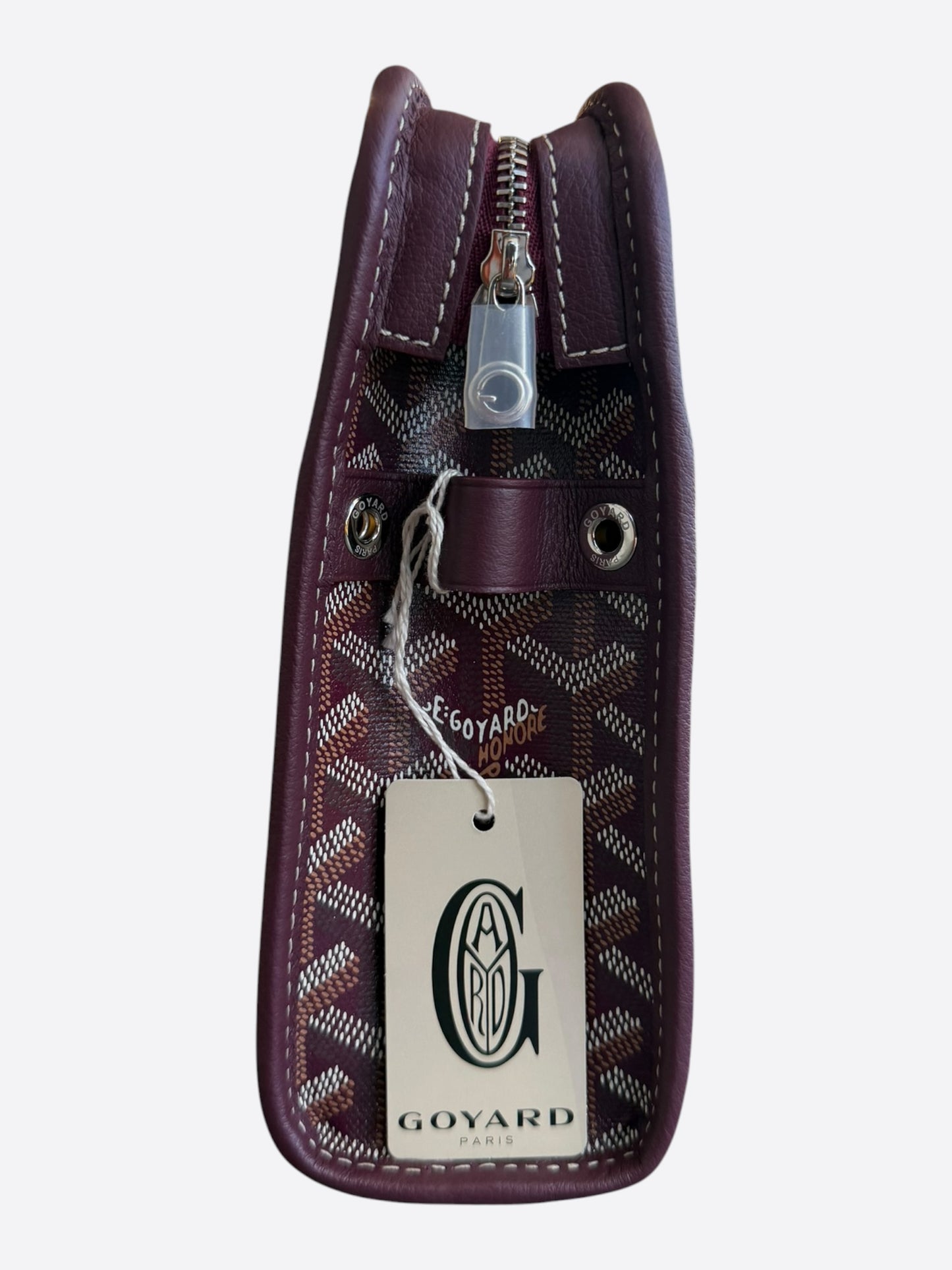 Goyard Burgundy Jouvence MM Toiletry Bag