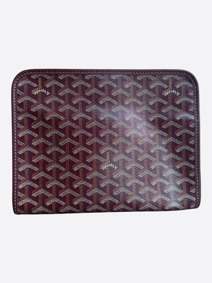 Goyard Burgundy Jouvence MM Toiletry Bag