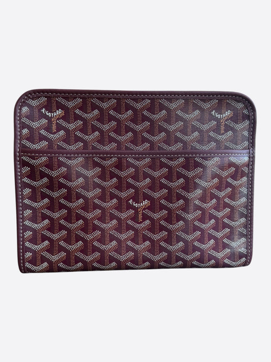 Goyard Burgundy Jouvence MM Toiletry Bag